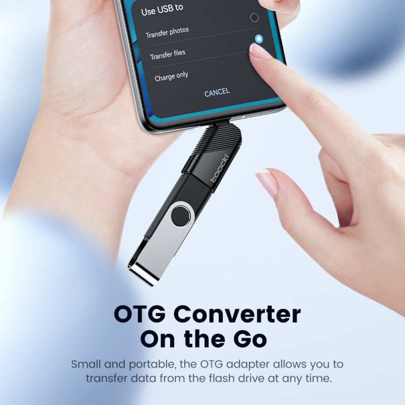 TOOCKI USB - C Han USB 3.0 Hun Converter 5Gbps dataadapter