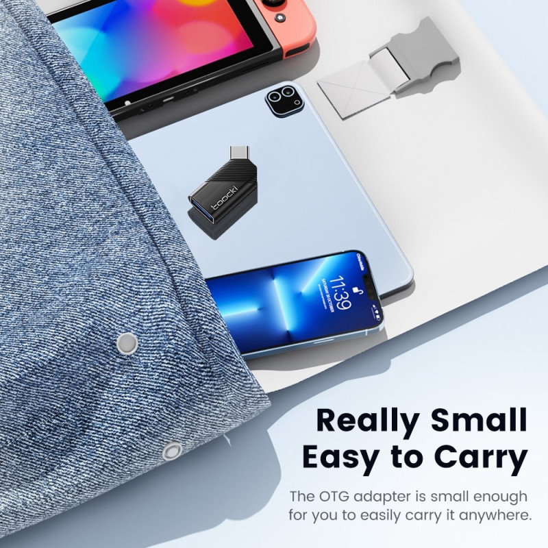 TOOCKI USB - C Han USB 3.0 Hun Converter 5Gbps dataadapter