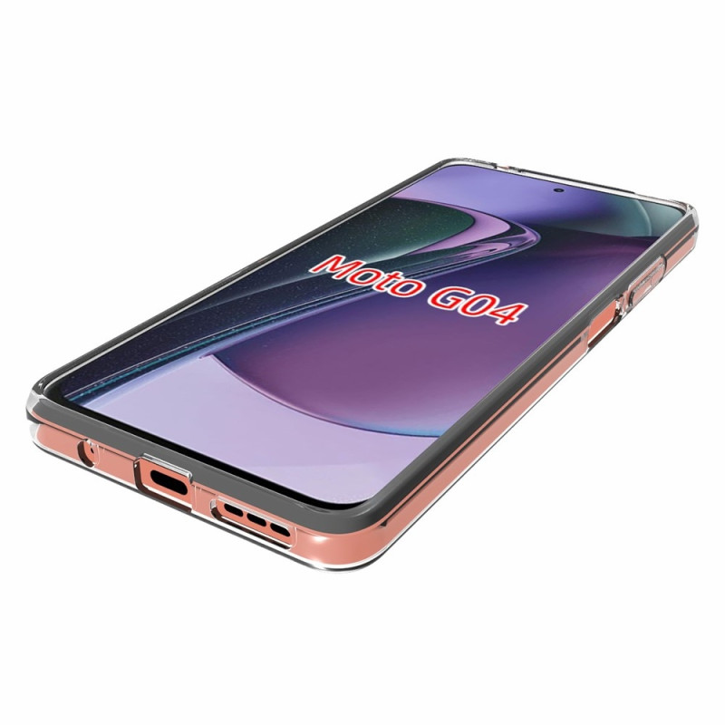 Til Motorola Moto G04 4G / G24 4G Taske TPU Cover Bagside
