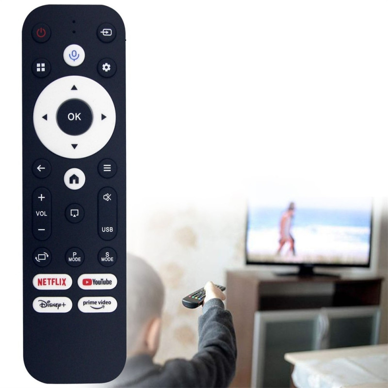 Replacement Remote Control HY320 for Gaimoo Projector with Voice Function