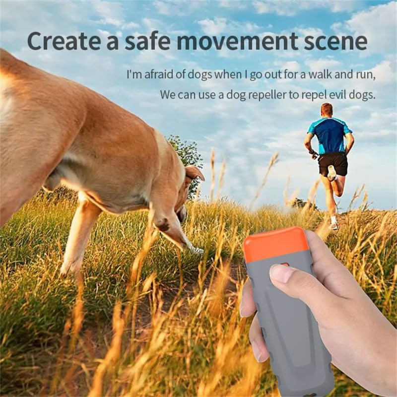 Rechargeable Anti-Bark Ultrasonic Dog Bark Stop Barking Dog Trainer