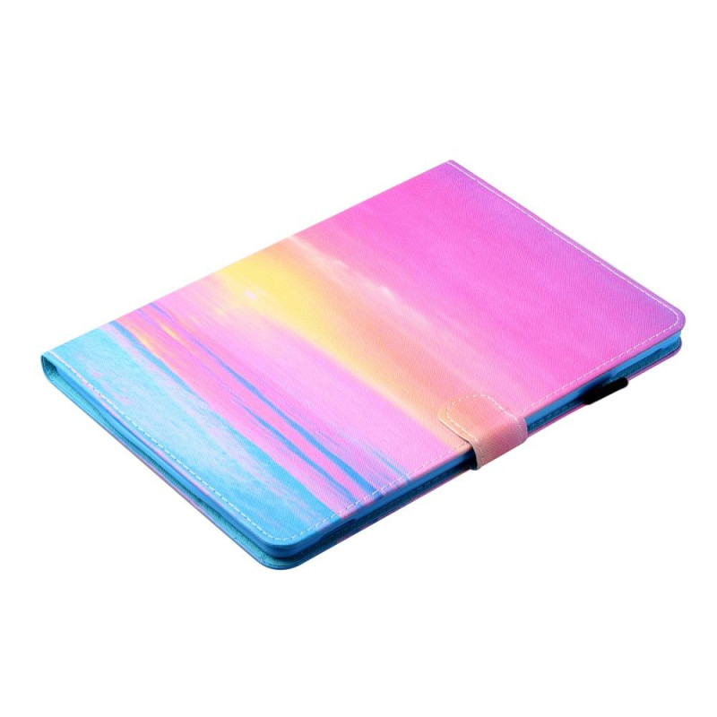 For iPad 10.2 (2021)/(2020)/(2019) Tablet Cover Stand Case - Sunset
