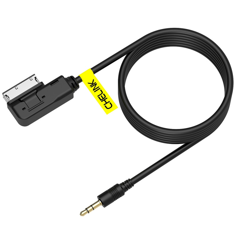 AMI-lydkabel for A6L A8 Q5 Q7 Volkswagen MDI-BOX-grensesnitt AUX-kontakt