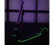 131 cm Skoter Scooter Ljus Batteridriven flexibel lampa - Rosa