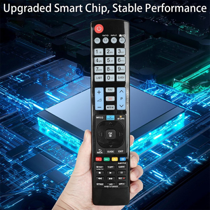 TV fjernkontroll Erstatning for AKB73756502 For LG TV