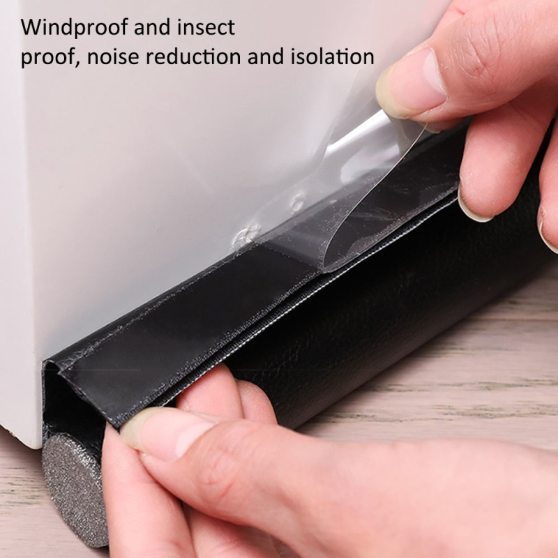 Door Seal Strip Door Track Gap Filler Sound Insulation Foam Tape