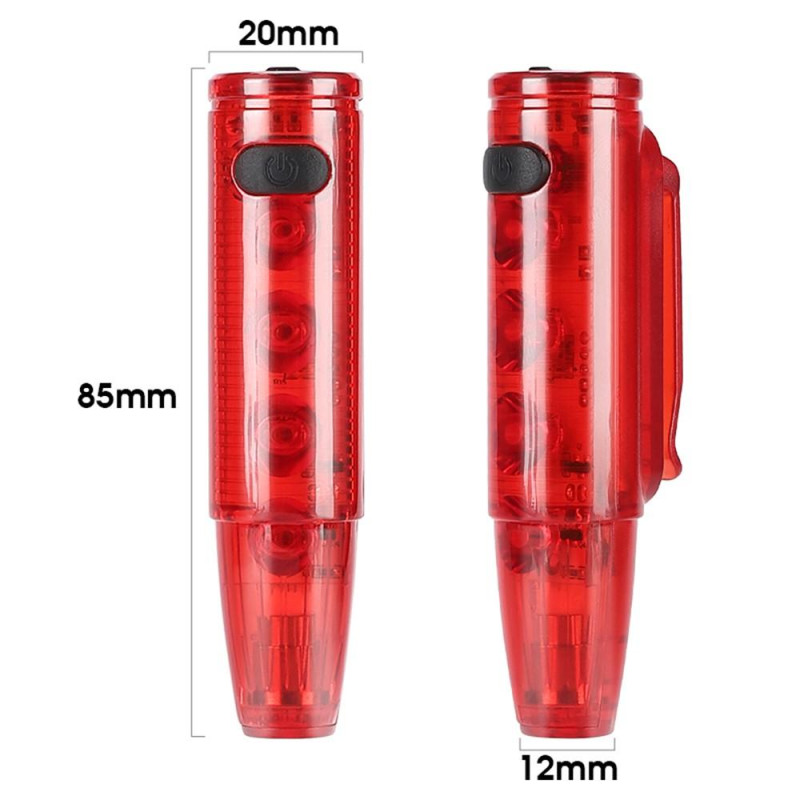 WEST BIKING Bike Laser Tail Light Brake Induction Warning Lamp