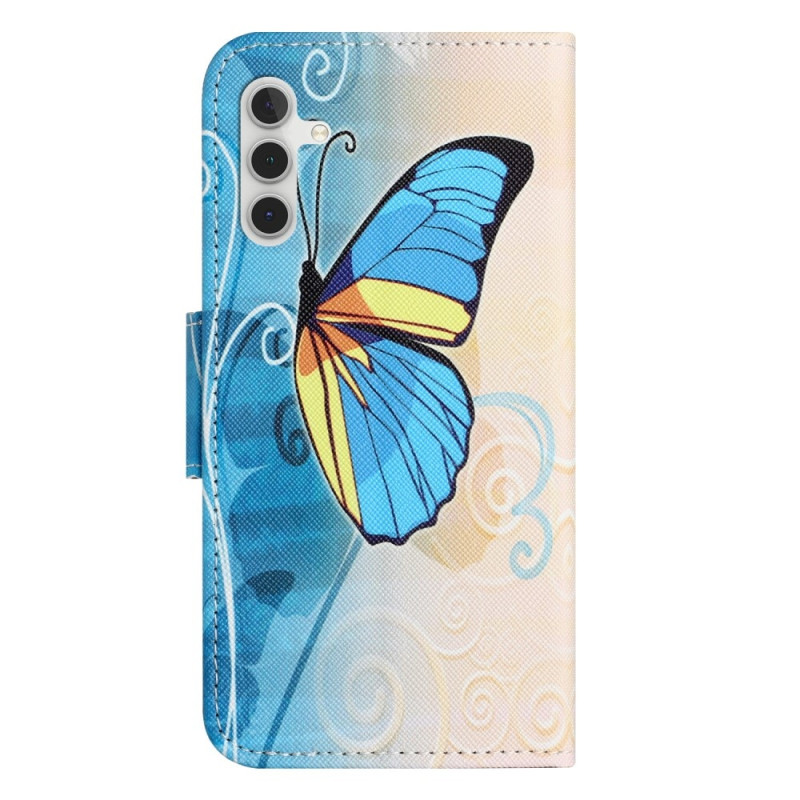 For Samsung Galaxy A15 Wallet Stand Case Pattern Phone Cover