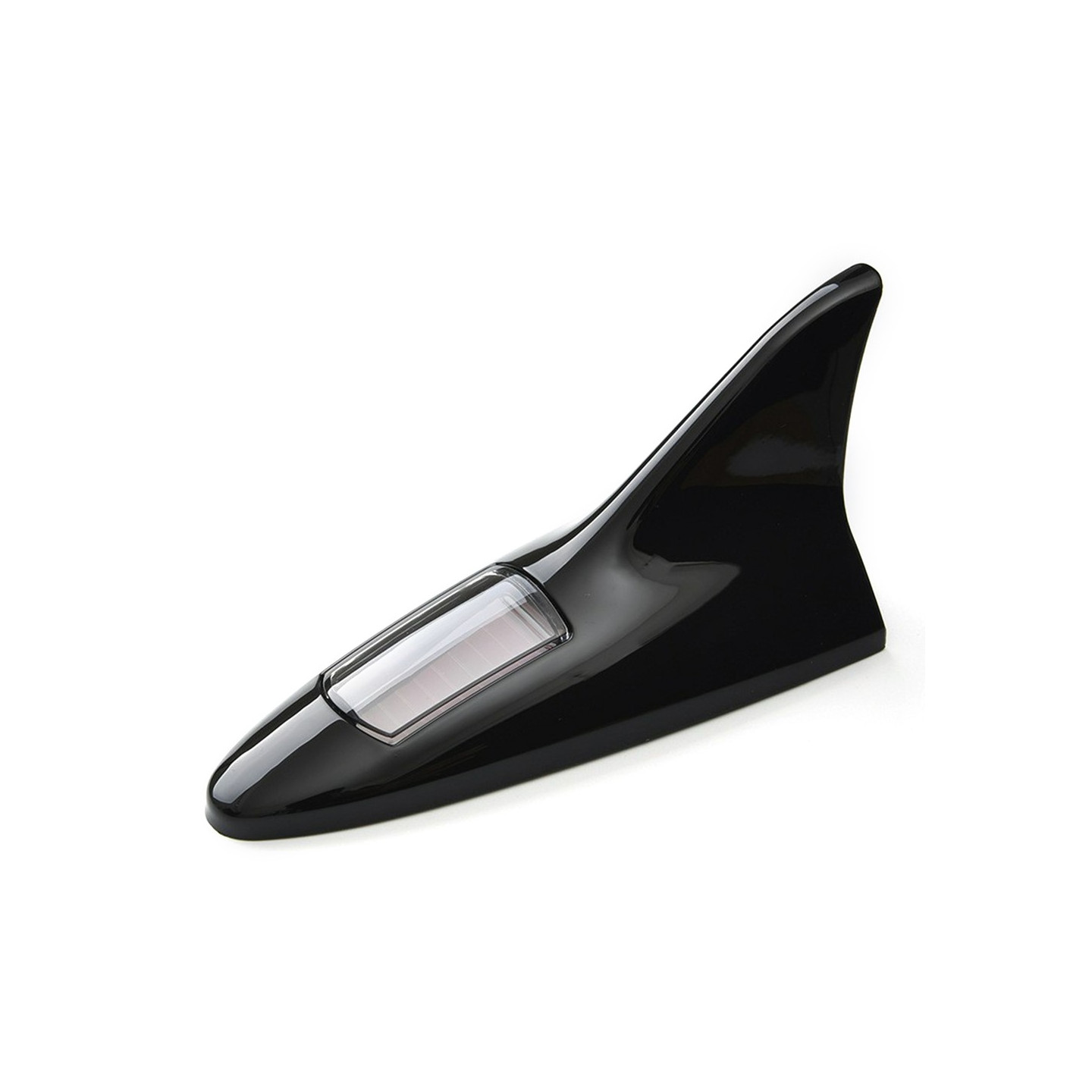 Solcelledrevet hajfinne biltag bagvinge 8 LED blinkende billygter