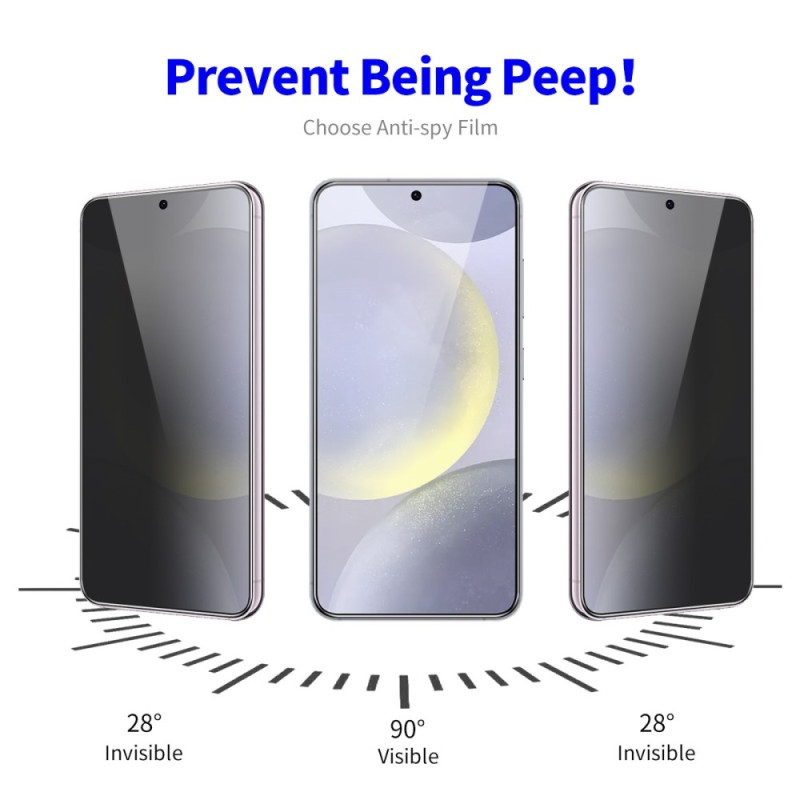 ENKAY For Samsung Galaxy S24+ Anti - Spy Screen Protector