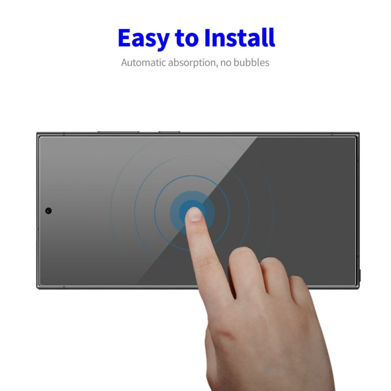ENKAY Til Samsung Galaxy S24 Ultra Anti - Spion Skærmbeskytter
