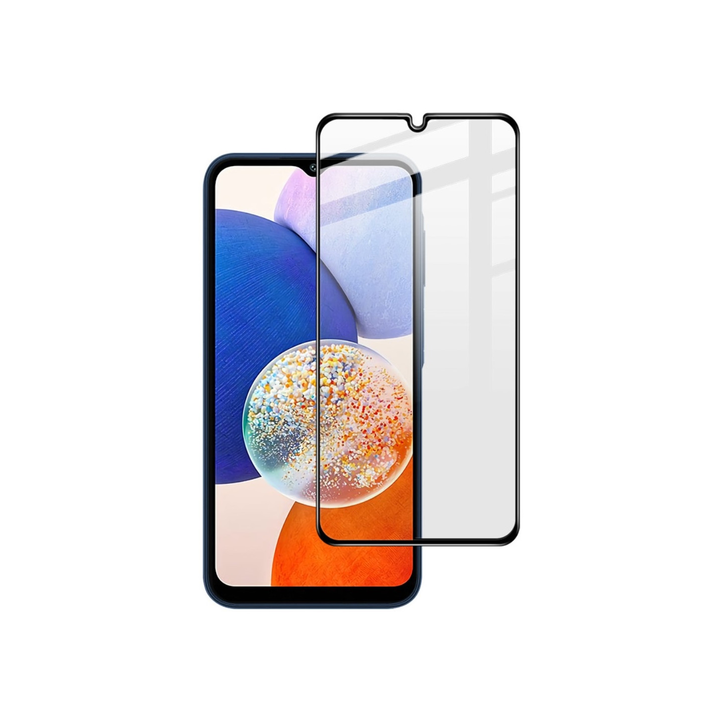 IMAK Pro+ til Samsung Galaxy A15 Fullt Herdet Glass Svart