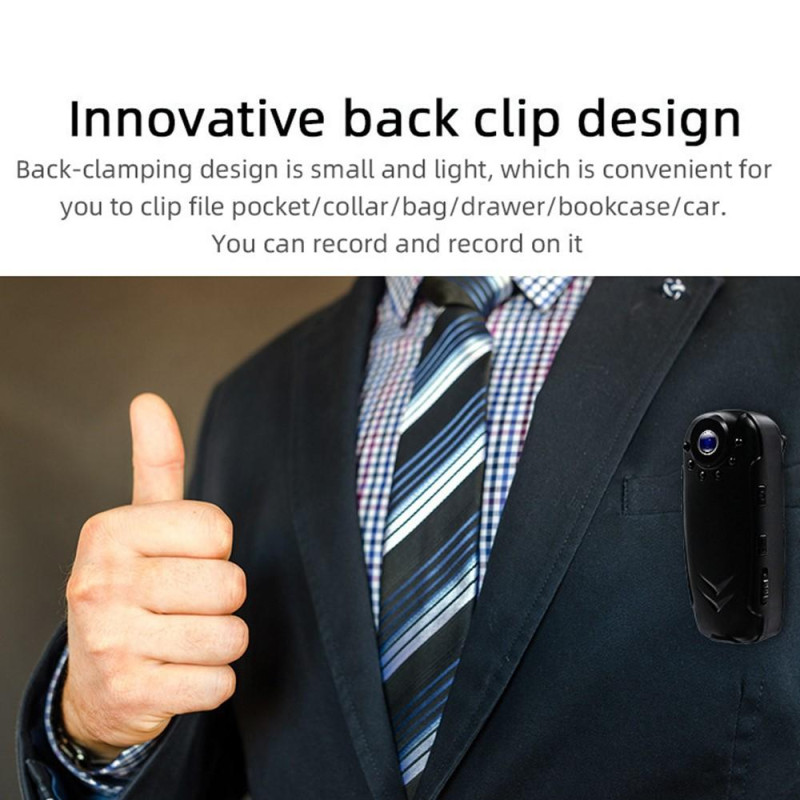 HD Mini - kameraoptager Sikkerhed Nattesyn Bevægelsesdetektion