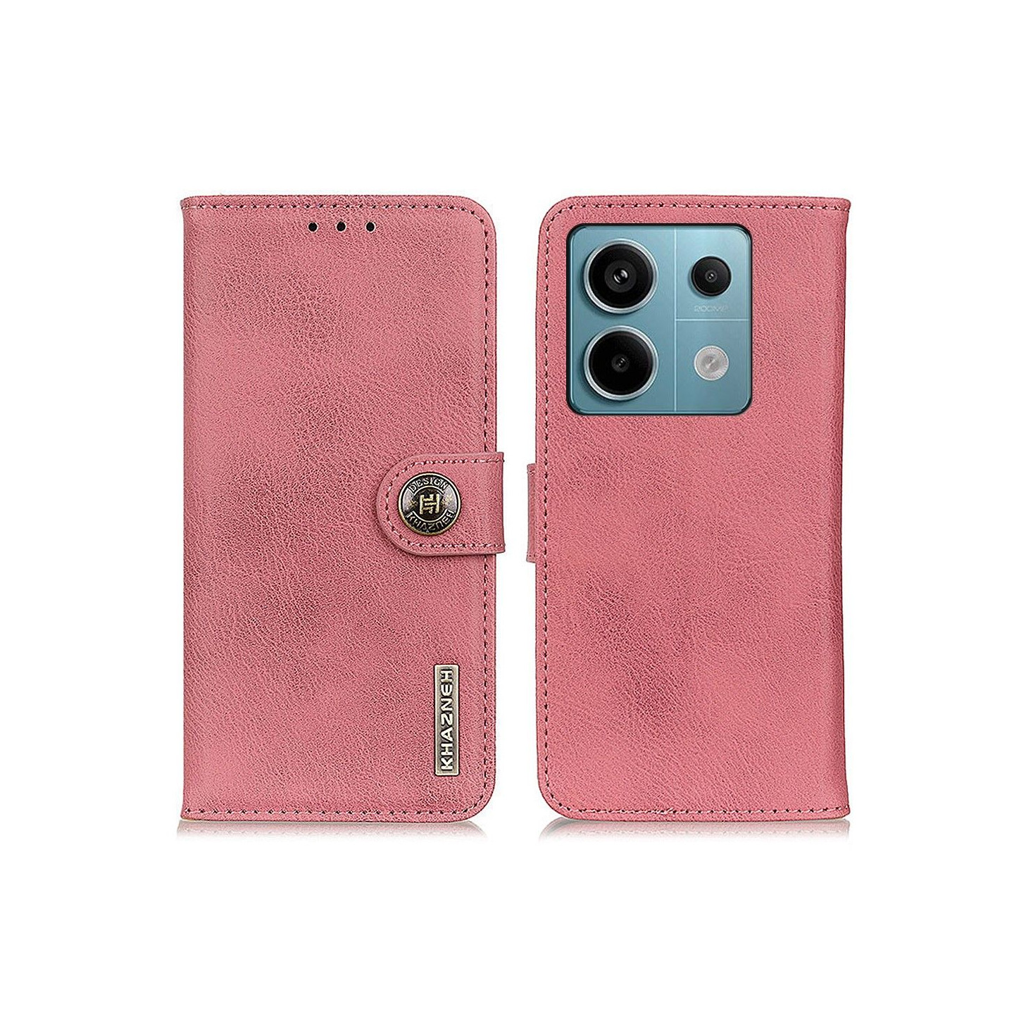 For Xiaomi Redmi Note 13 Pro 5G Case Shell KHAZNEH Pink