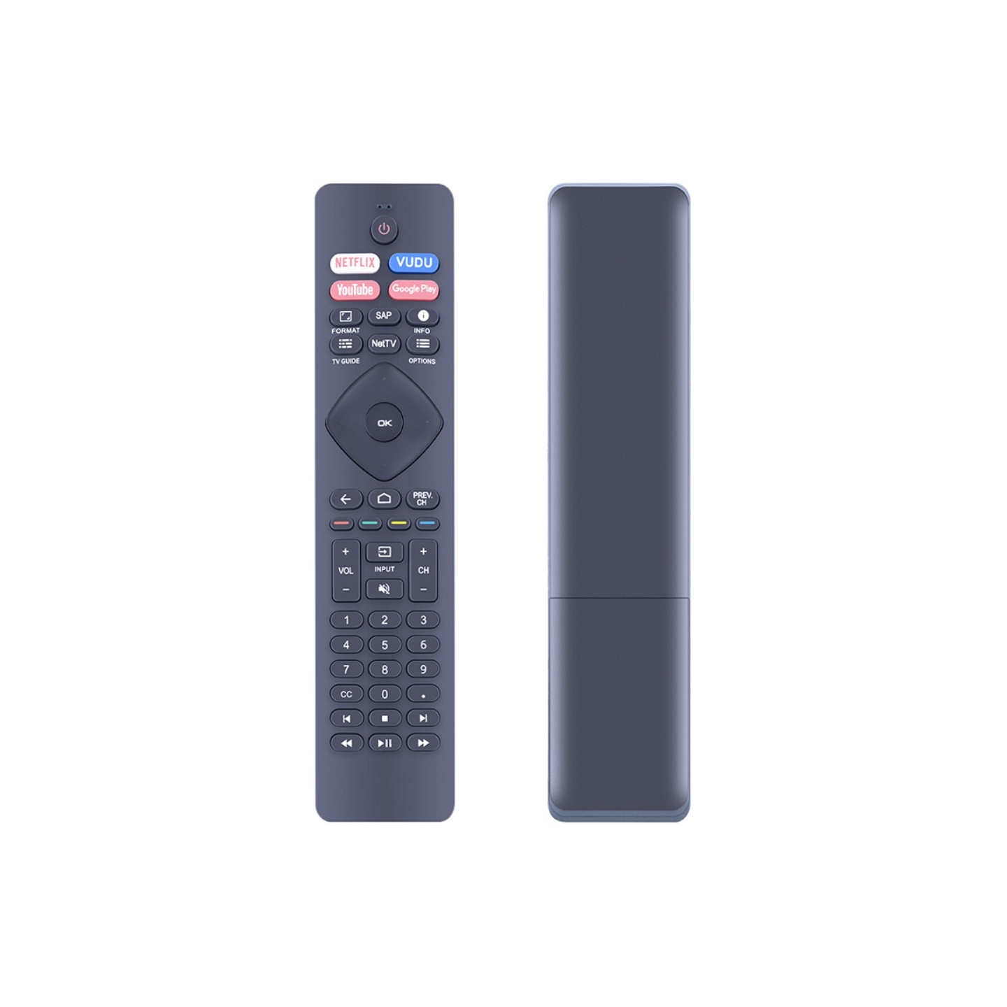 TV remote control Replacement for NH800UP / RF402A - V14 Philips