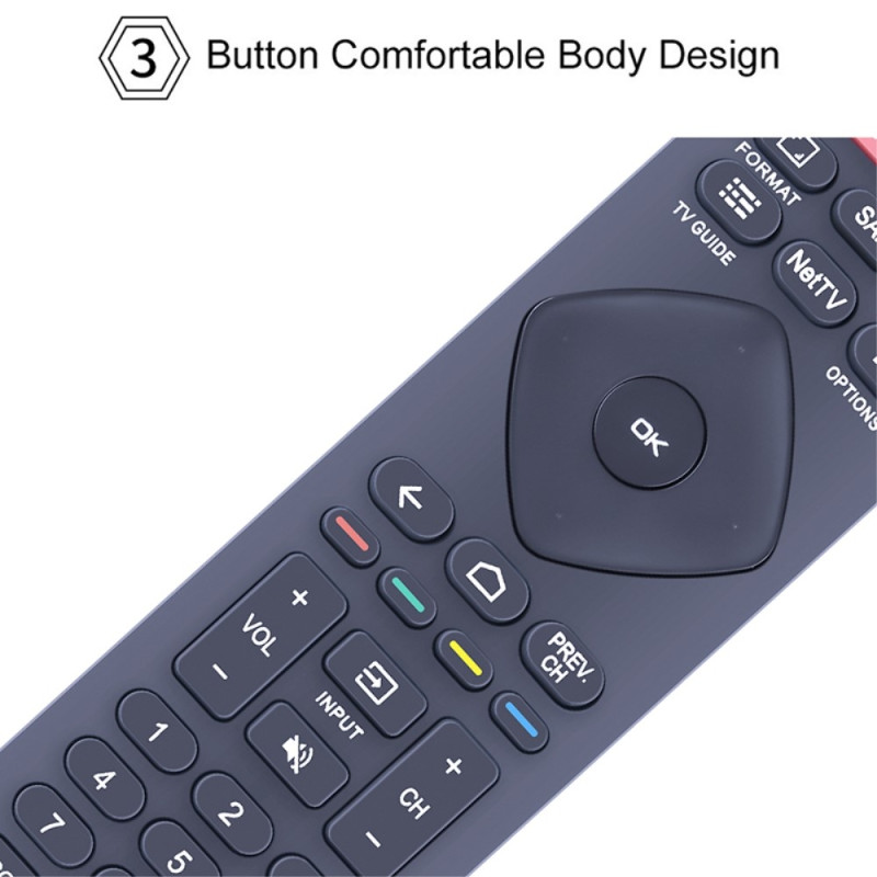 TV fjernbetjening Erstatning for NH800UP / RF402A - V14 Philips TV