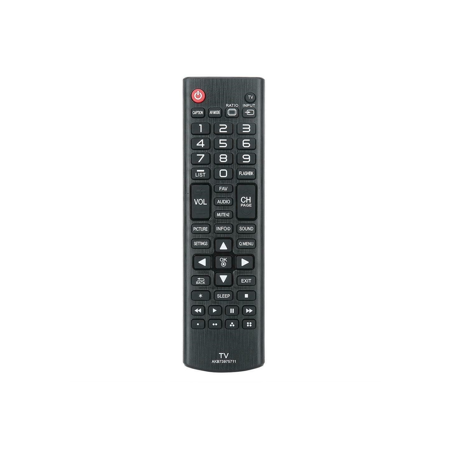 TV Remote Control Replacement for AKB73975711 LG 32LB550B 32LB550BUC