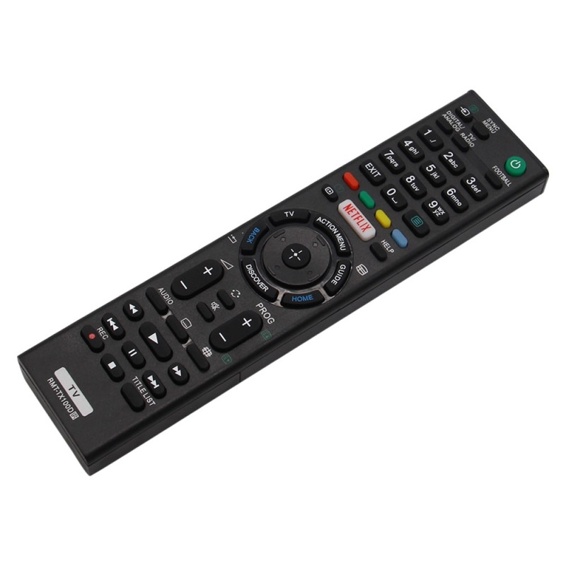 TV remote control Replacement for RMT - TX100D Sony TV
