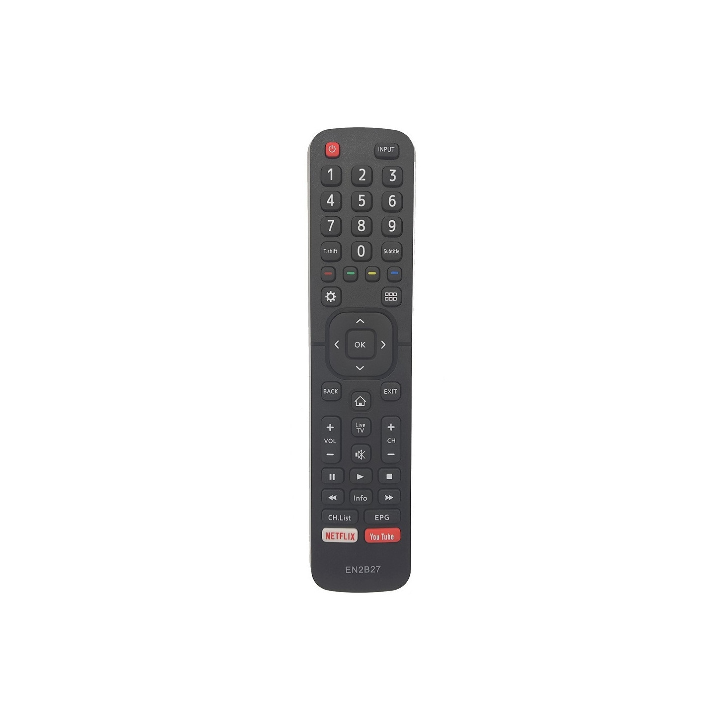 TV remote control Replacement for Hisense EN2B27