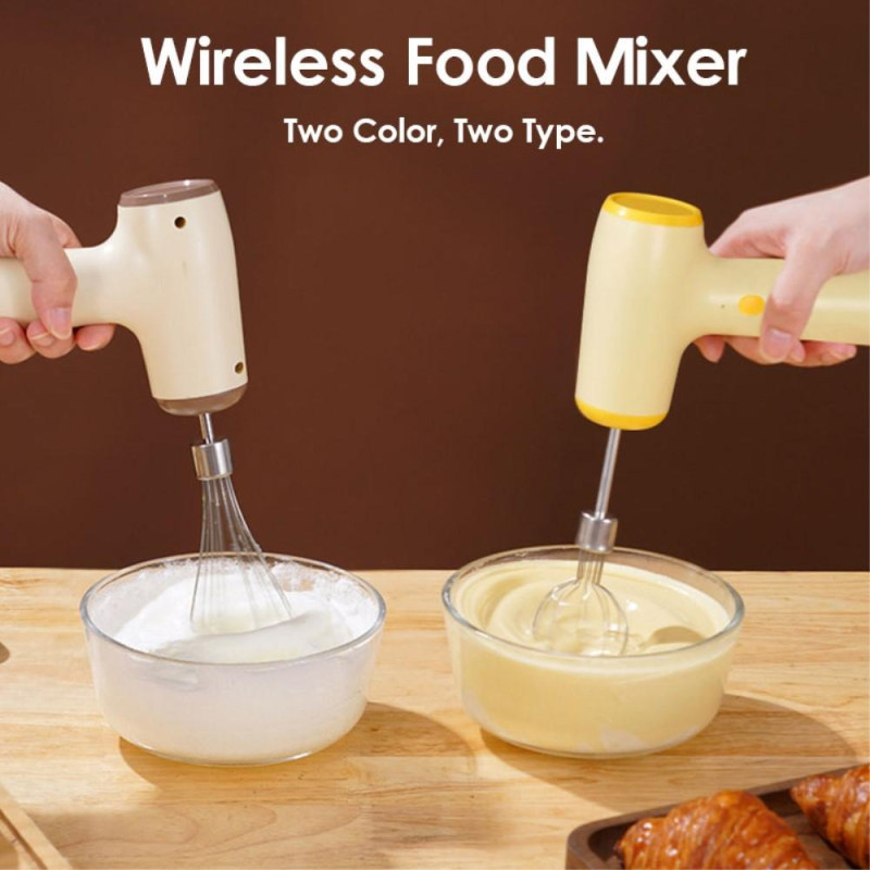 5 - trinns trådløs elektrisk håndmikservisp - khaki