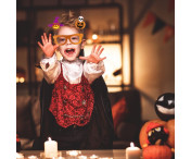 Halloween Glasögon Fest Kostymdekoration - BOO + Läppar