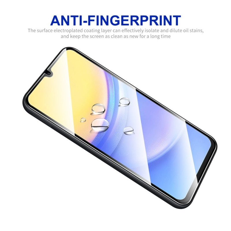 ENKAY 2stk herdet glass skjermbeskyttere til Samsung Galaxy A15