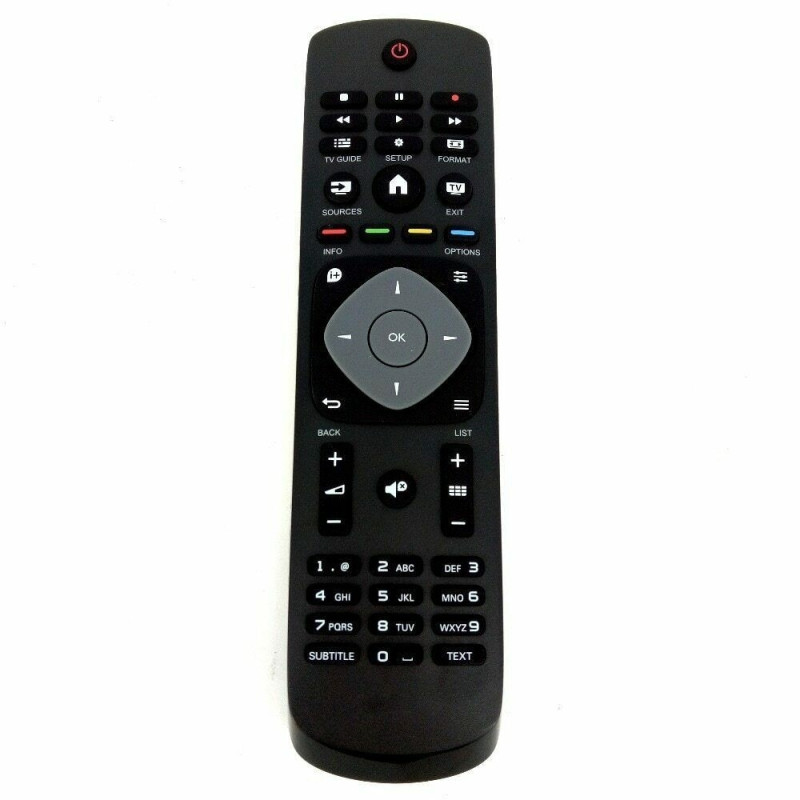 TV remote control Replacement for Philips TV 398GR8BD1NEPHH 50PFT4309 47PFT4109