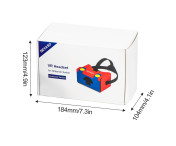 Kompatibel med Nintendo Switch LCD / OLED VR-glasögon Virtual Reality-glasögon