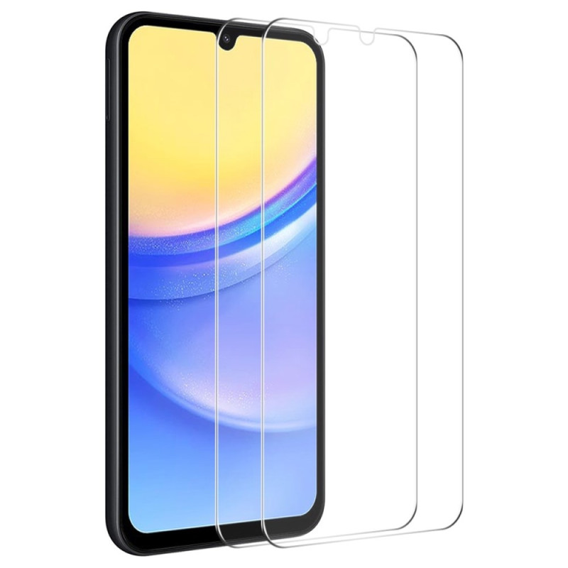 ENKAY HAT PRINCE Tempered glass for Samsung Galaxy A15 2Pcs