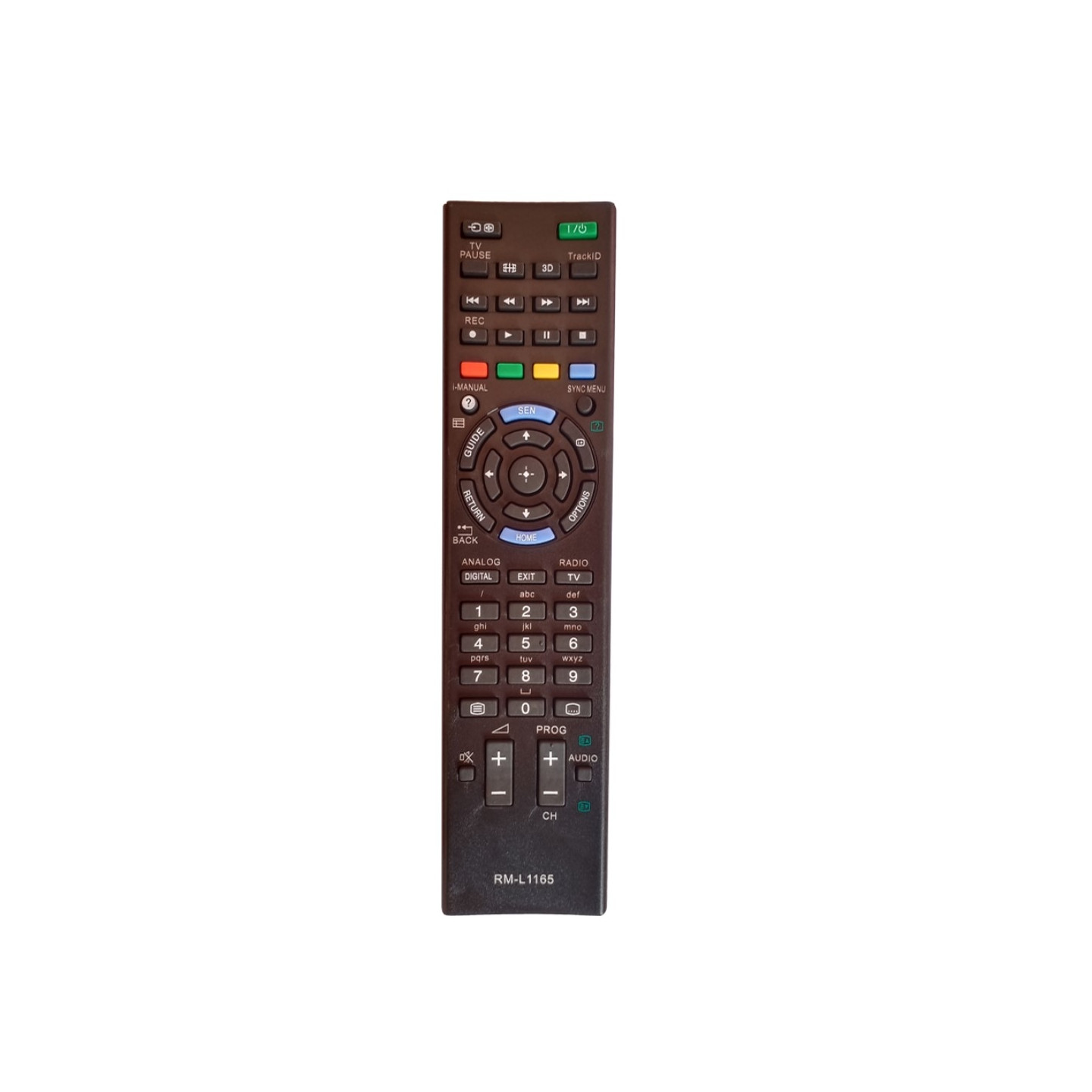 TV remote control Replacement for RM - L1165 Sony TV
