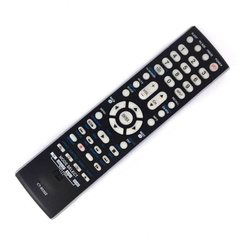 TV fjärrkontroll Ersättning för CT90275 Toshiba TV 32HL37U 32HL67U 32HL67US 32LV37