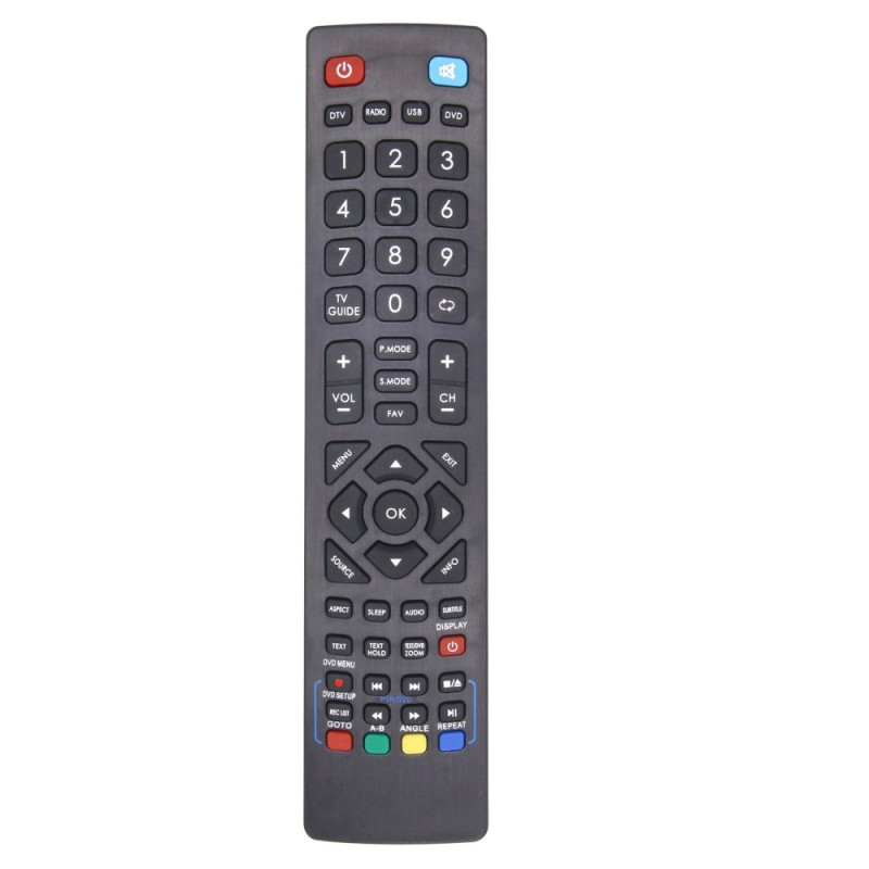 TV remote control Replacement for Blaupunkt Alba Bush Technika TV