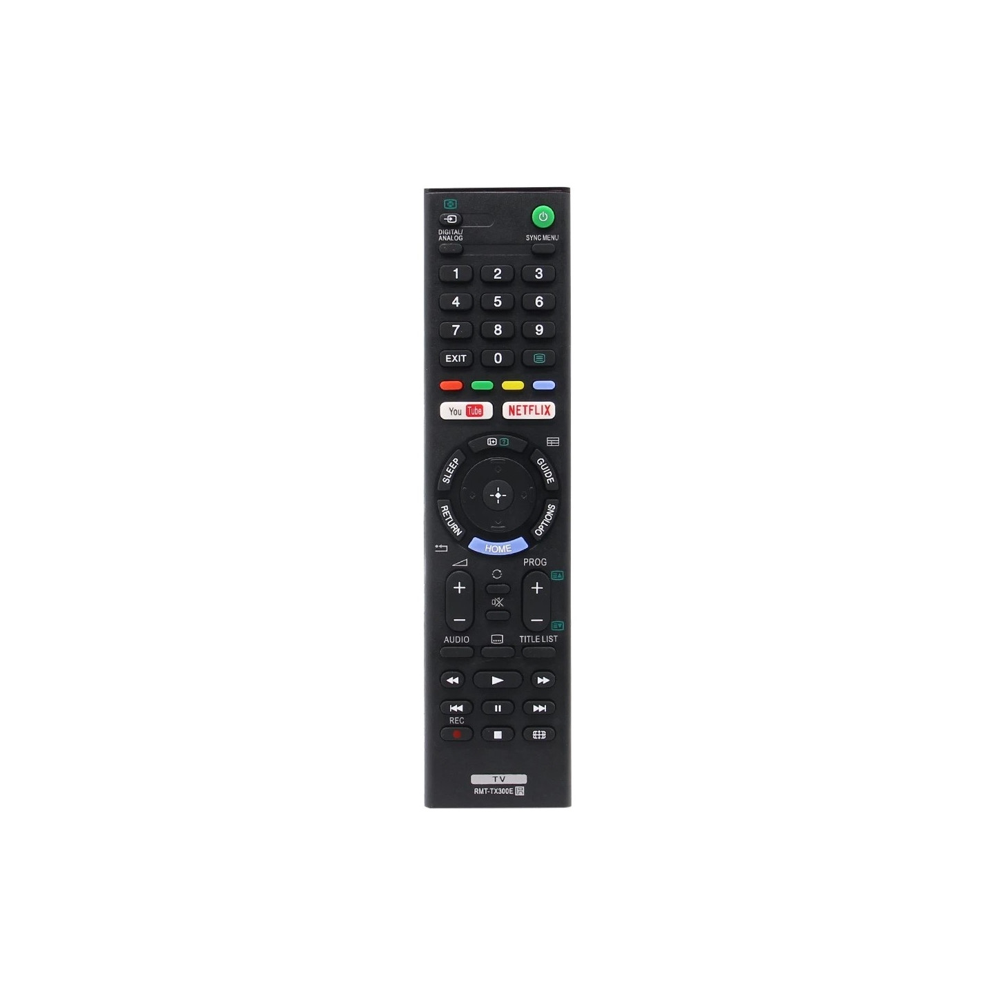 Tv - fjernbetjening erstatning til Sony RMT - TX300E RMT - TX300P RMT - TX300U