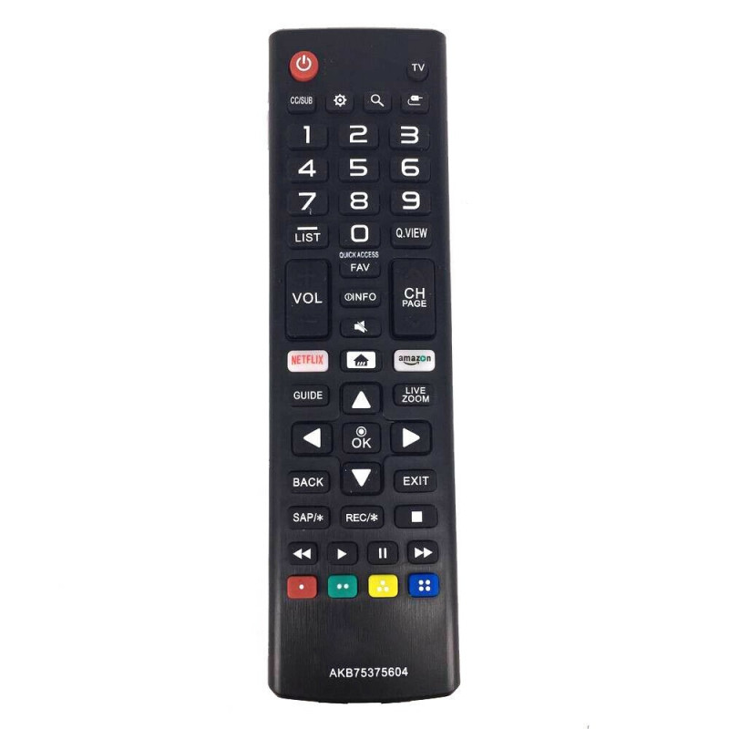 TV Remote Control Replacement for LG AKB75375604 65UK6090PUA 49UK6300PUE
