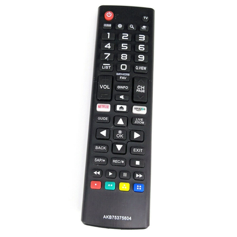 TV Remote Control Replacement for LG AKB75375604 65UK6090PUA 49UK6300PUE