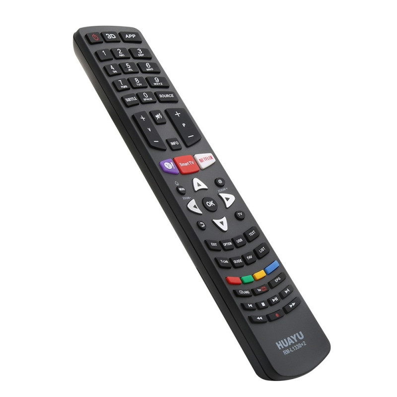 HUAYU TV remote control Replacement for RM - L1330+2 TCL LCD