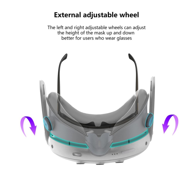 For Meta Quest 3 Top Cover Heat Dissipation Sponge Pressure Relief