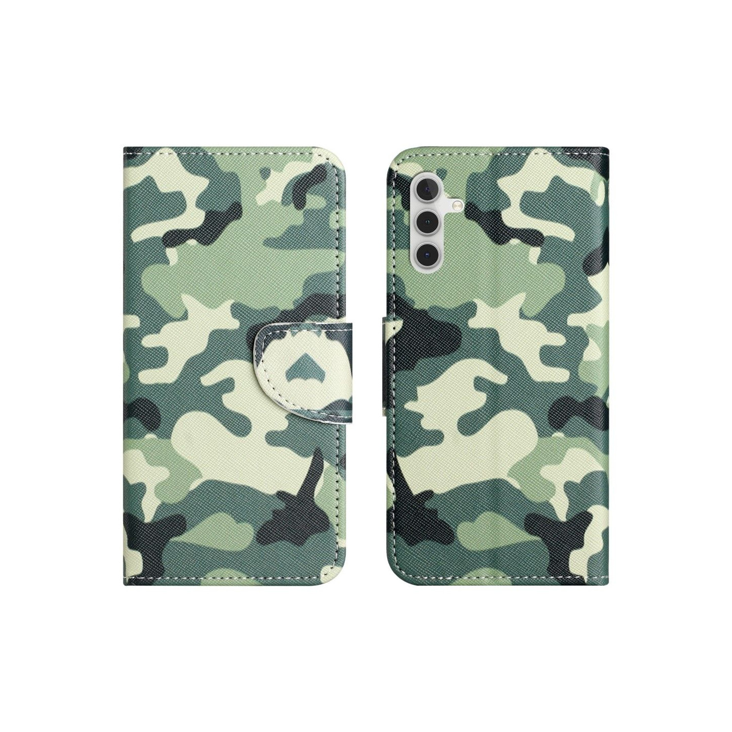 For Samsung Galaxy A25 Wallet Stand Case Pattern Phone Cover