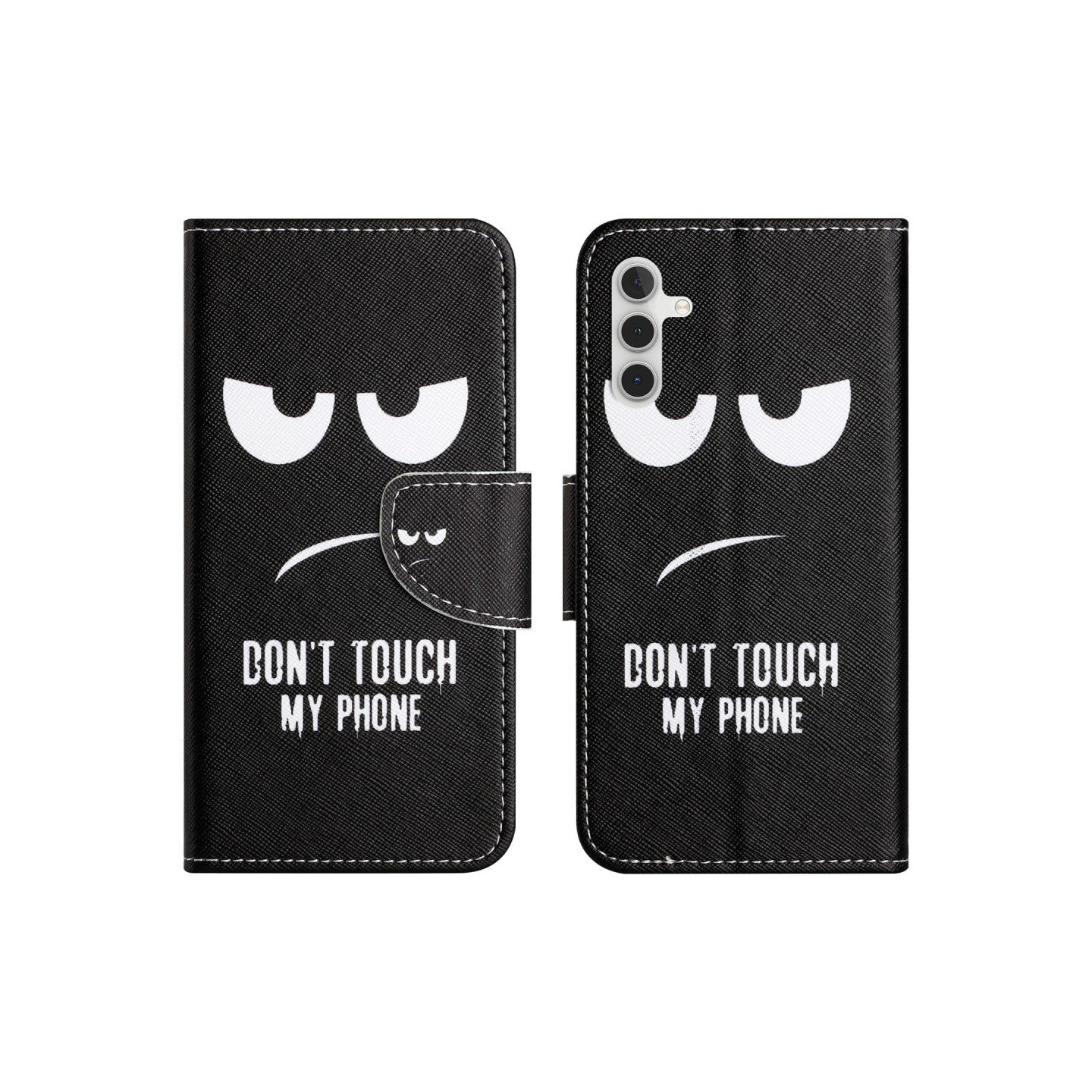 Til Samsung Galaxy A25 tegnebogstativetui mønstertelefoncover