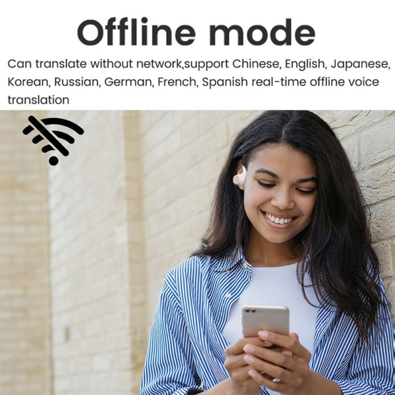 Smart Bluetooth Translator Translator Business Travel Learning