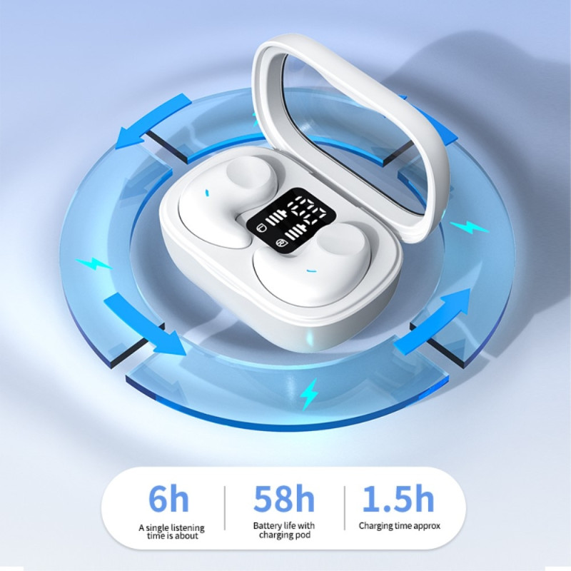 Sleep - kuulokkeet korvassa nukkumaan Bluetooth - kuulokkeilla - musta