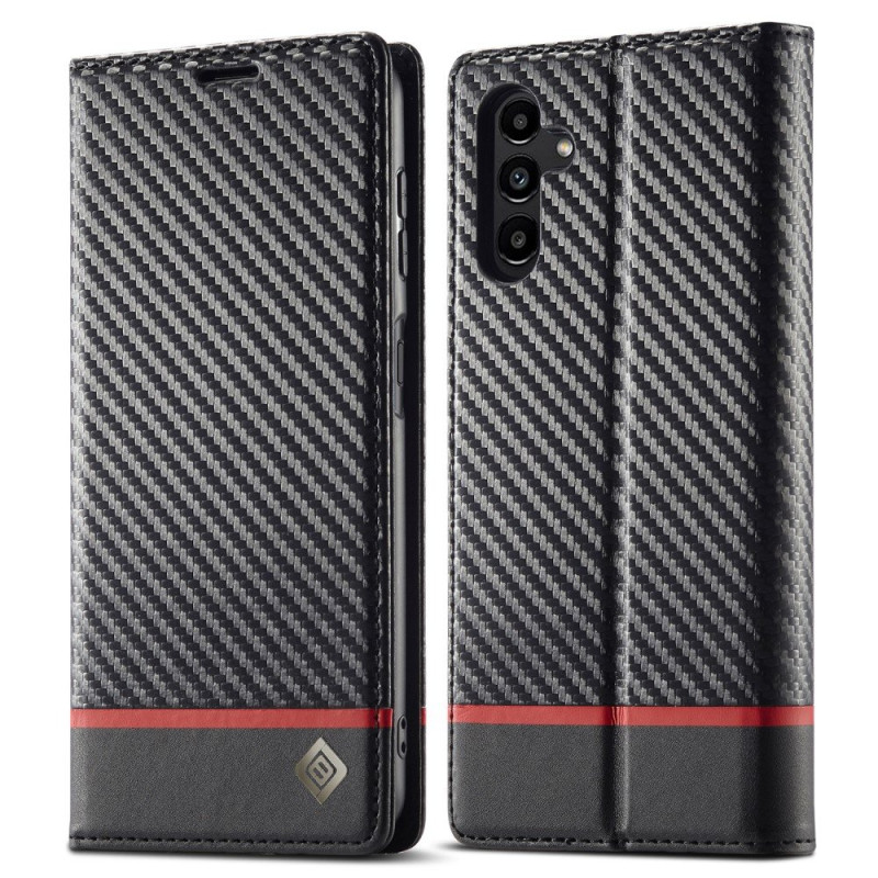 LC.IMEEKE Wallet Case for Samsung Galaxy A15 - Black