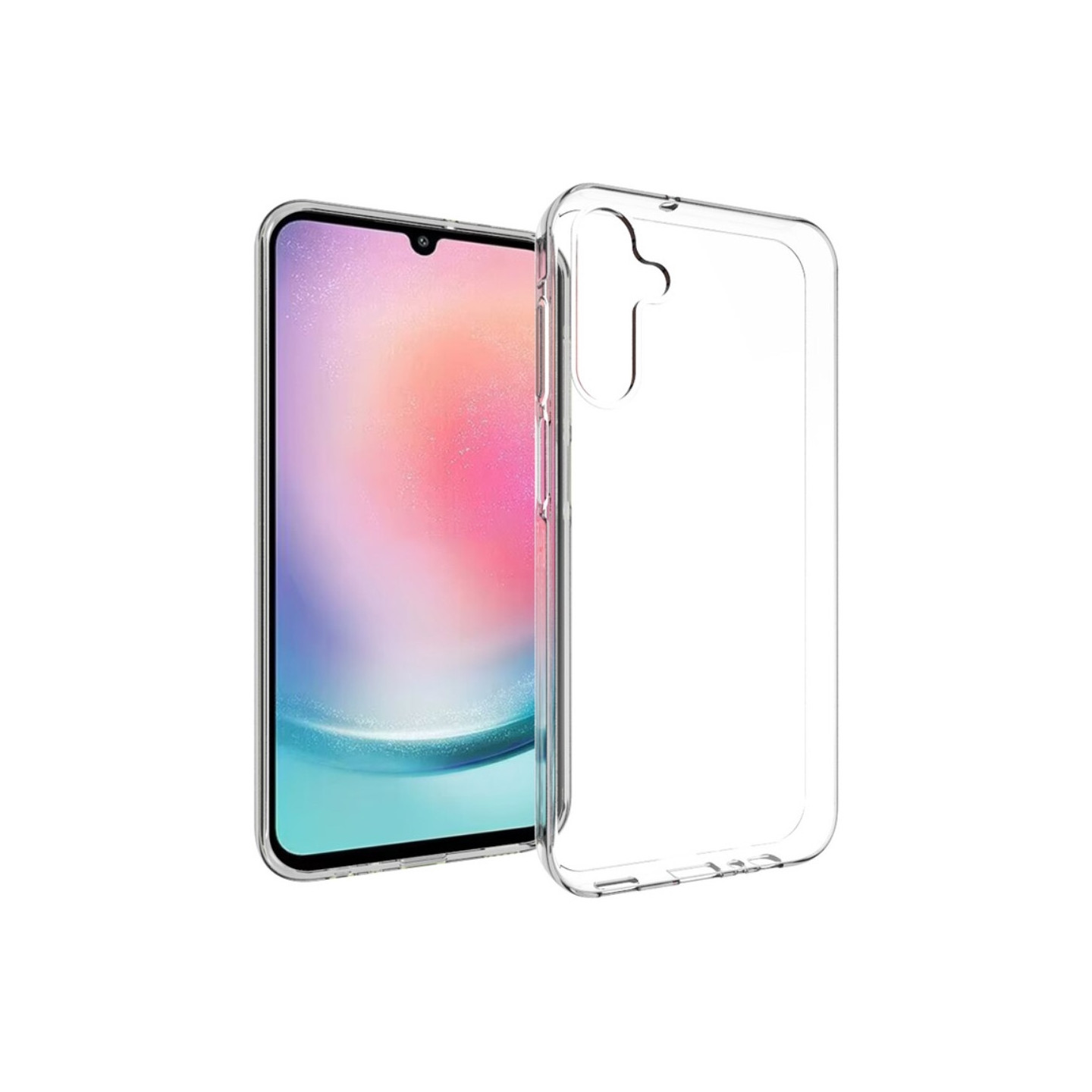 Samsung Galaxy A15 - kuoren TPU - suojus takana
