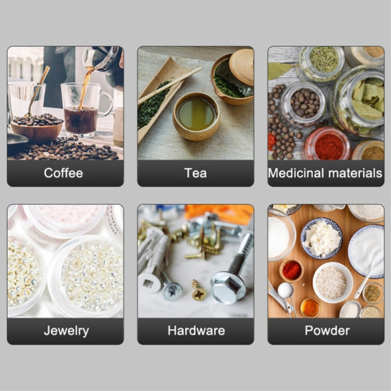 Våg Digital - Våg Mini Kompakt Vejer 0,01 gram op til 200 gram