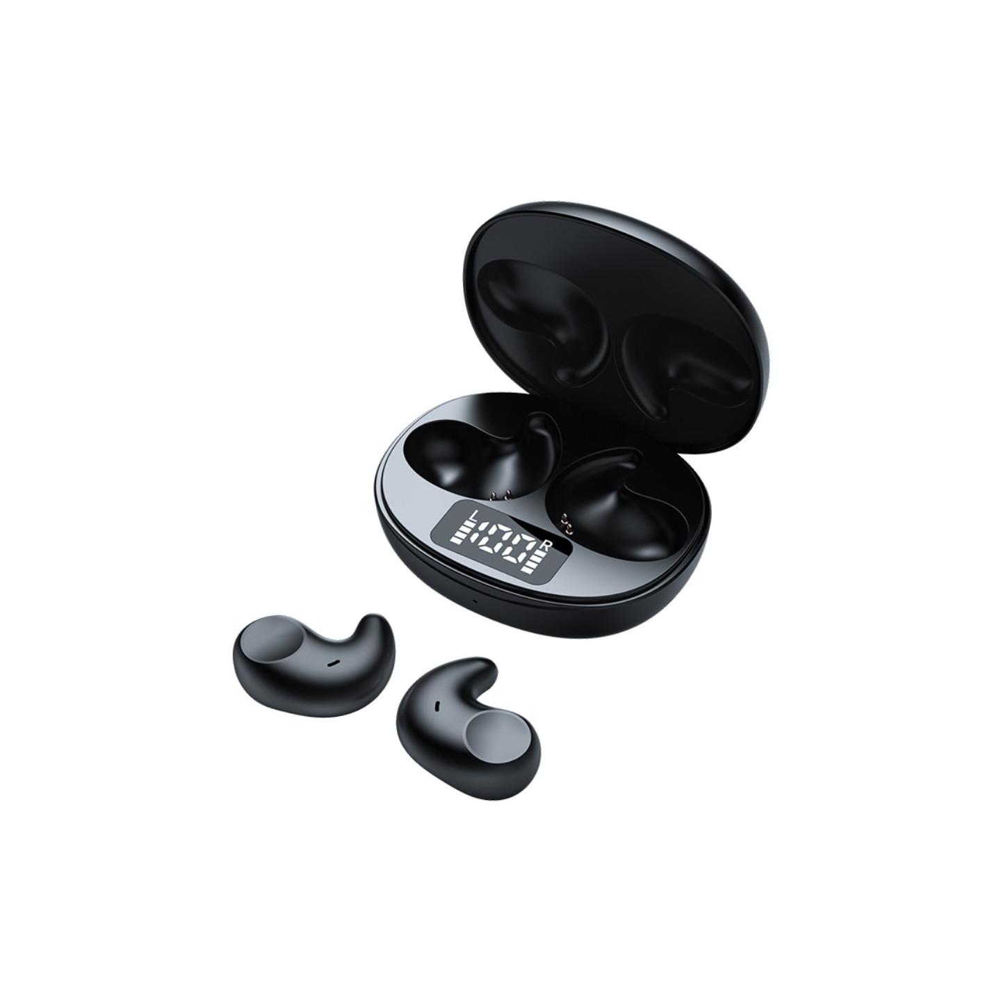 I øret til at sove med Sleep Headphones Bluetooth - Sort