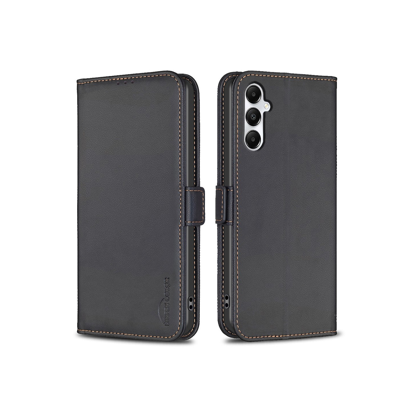 BINFEN COLOR Lommebok - deksel til Samsung Galaxy A05s - Svart