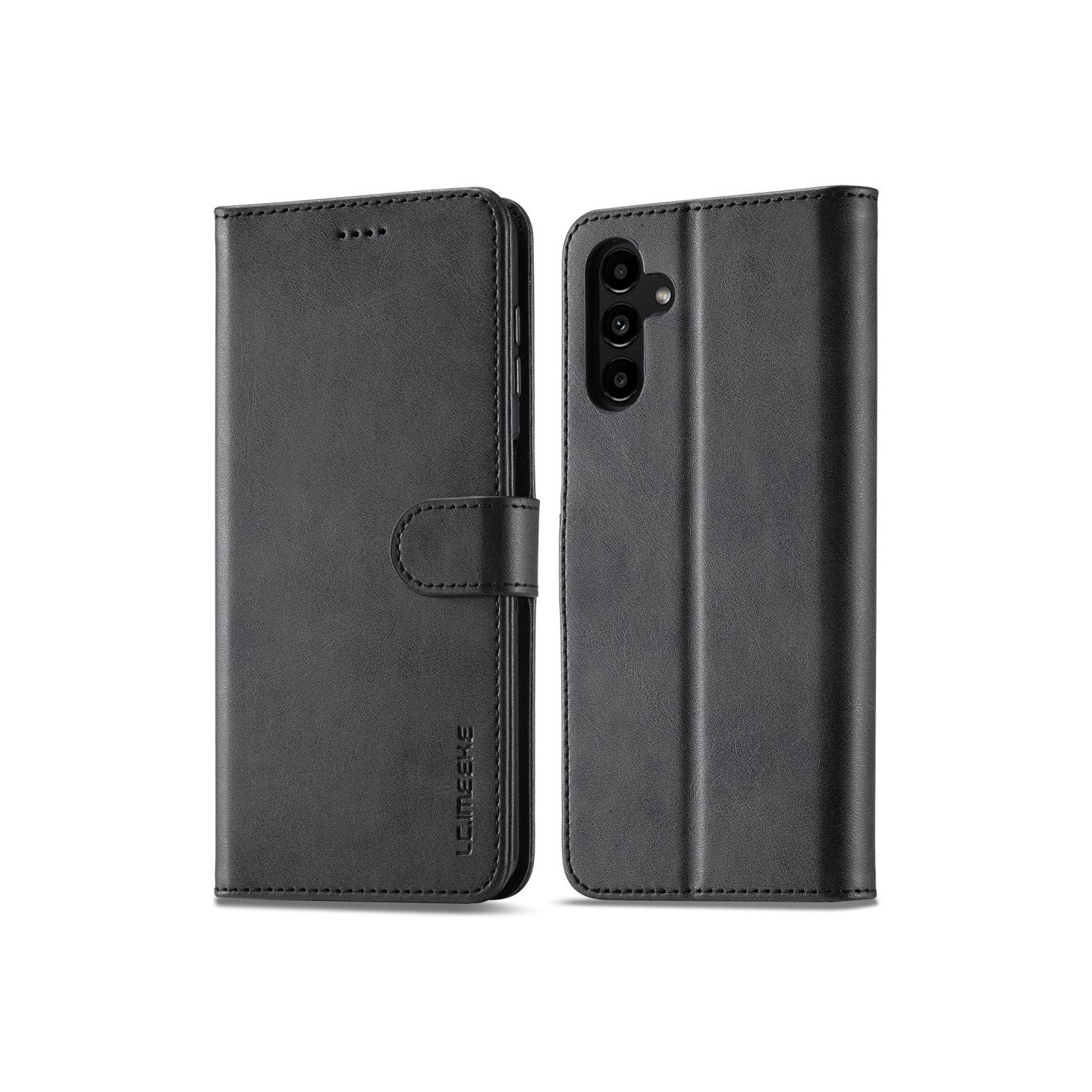 LC.IMEEKE Lommebok - deksel til Samsung Galaxy A15 - Svart