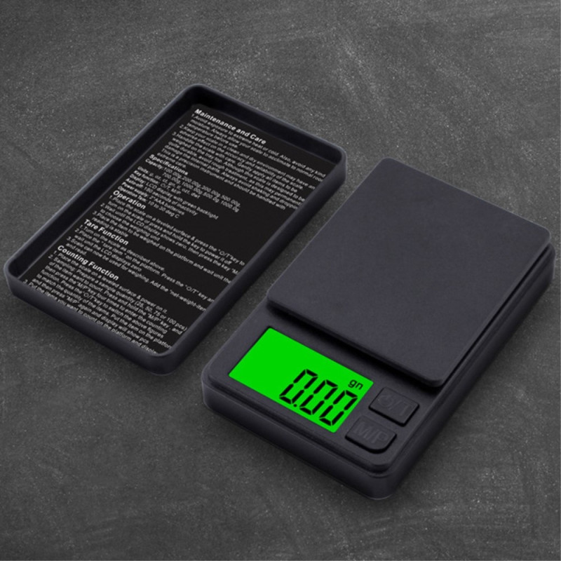 Vaaka Digital - Scale Mini Paino 0,01 grammaa jopa 500 grammaan