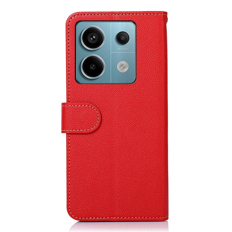 Til Xiaomi Redmi Note 13 Pro 5G Case Shell KHAZNEH Rød - sort