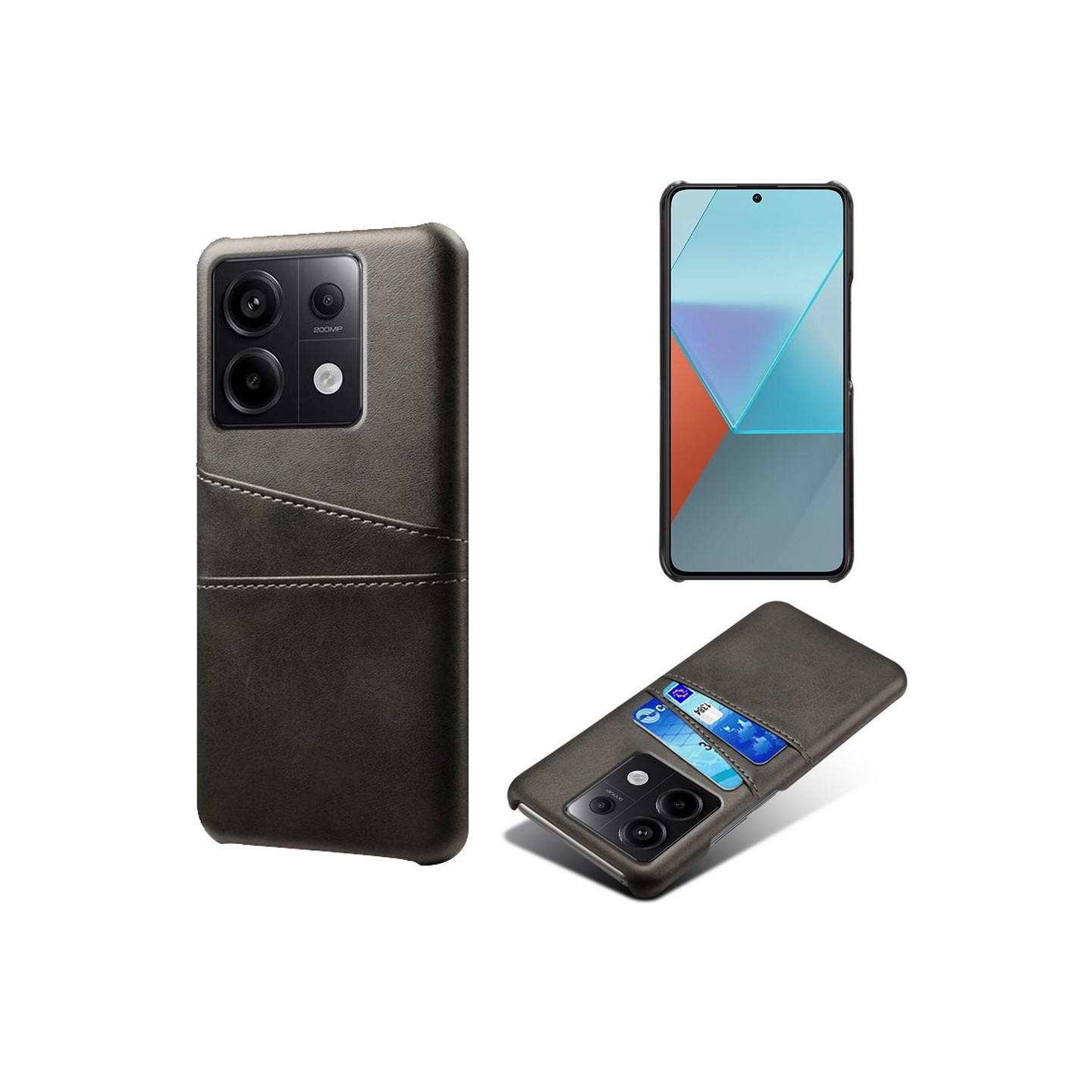 til Xiaomi Redmi Note 13 Pro 5G Cover Case Bagkortlommer